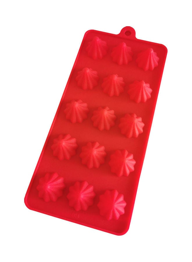 NIBEMINENT Silicone Cake Decoration Mold Red 21 x 10cm - Image 4