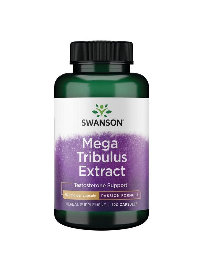 Swanson Mega Tribulus Extract 250 Milligrams 120 Capsules - Image 1