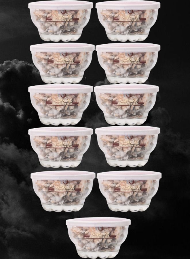 Banafa 11 Pieces Bakhour Hamsah 40 Gram - Image 1