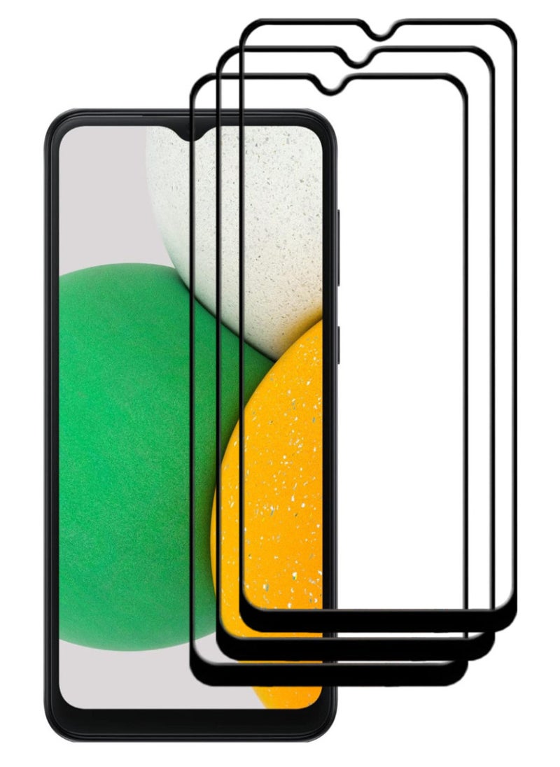 ACLIX 3 Pieces Antistatic ESD Dustproof Premium Quality High Definition Tempered Glass Screen Protector Designed For Samsung Galaxy A03 Core - Image 1