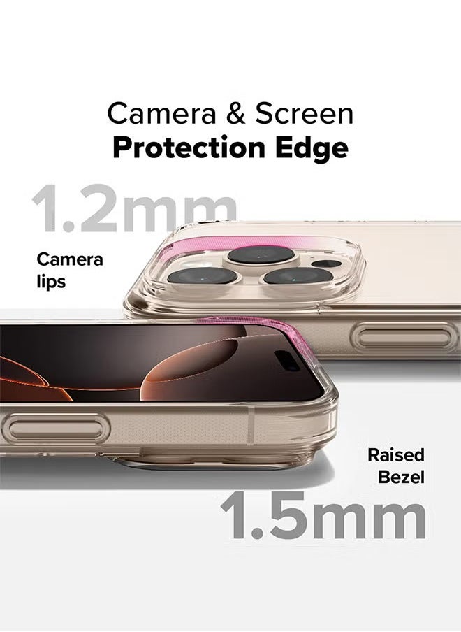 ELTRAZONE 2-Pack iPhone 16 Pro Max Case & Screen Protector – Clear TPU, Ultra Slim, Shockproof, Anti-Yellowing, Scratch-Resistant Case Cover + Screen Protector  - Image 2