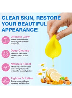 VOGSIG 60Pcs Kojic Acid and Turmeric Cleansing Pads for Dark Spots Helps Balance Skin Oil and Water Fade Spot Remove Excess Keratin Clean Oil Refines Pores Turmeric Kojic Acid Cleansing Pads  - Image 5