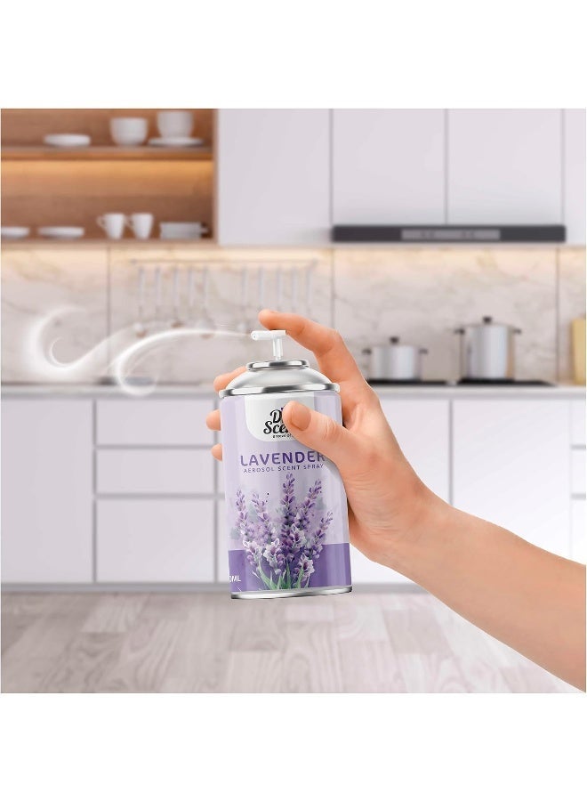 Dr Scent Air Freshener Lavender Aerosol Spray (300ml) - Image 2
