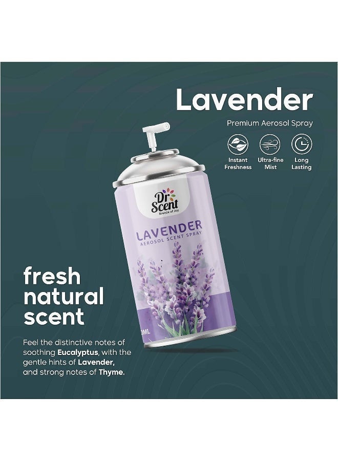Dr Scent Air Freshener Lavender Aerosol Spray (300ml) - Image 3