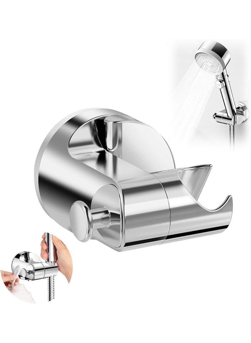 موثوقية التنبؤ حامل رأس الدش المثبت على الحائط، حامل رأس الدش القابل للتعديل، حامل رأس الدش اليدوي المزود بقاعدة شفط للحمام، حامل شفط قابل للإزالة مثبت على الحائط ومزود بخطافات، زاوية وارتفاع قابلان للتعديل - Image 1