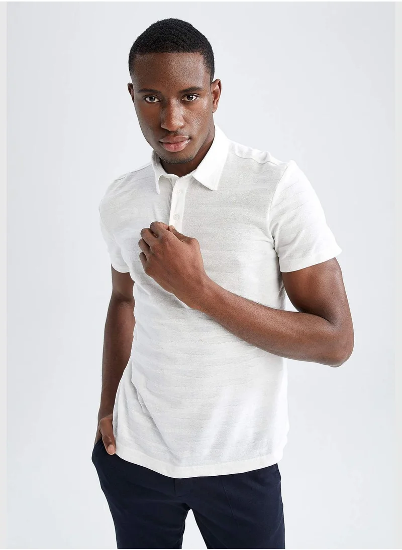 ديفاكتو Modern Fit Short Sleeve T-Shirt