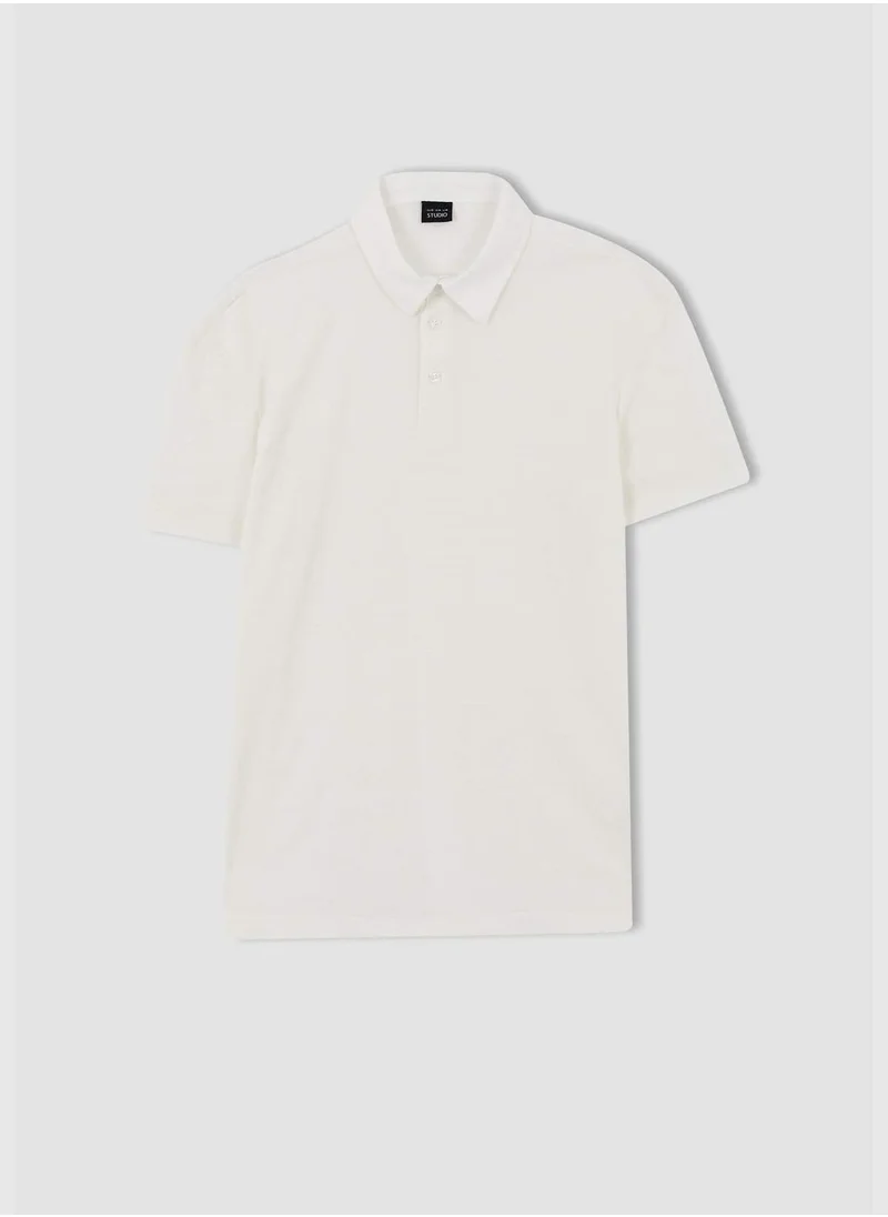 ديفاكتو Modern Fit Short Sleeve T-Shirt