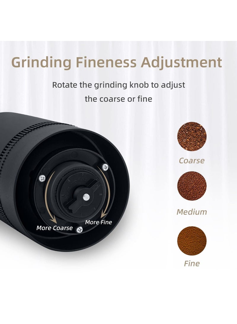 Portable Electric Burr Coffee Grinder, Portable Automatic Conical Grinder Coffee，USB Rechargeable Simple Push Button Operation with Brush,Removable Chamber for Home、Travel - pzsku/Z3E4BAD581B9E2CDCF99FZ/45/_/1732607229/95bd473f-0f28-4155-bc53-2e08001ffdf3