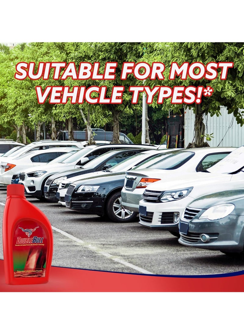 Double Bull - Pack of 3 Double Bull Extended Life Coolant Premium Protection for Your GCC Car - Image 1