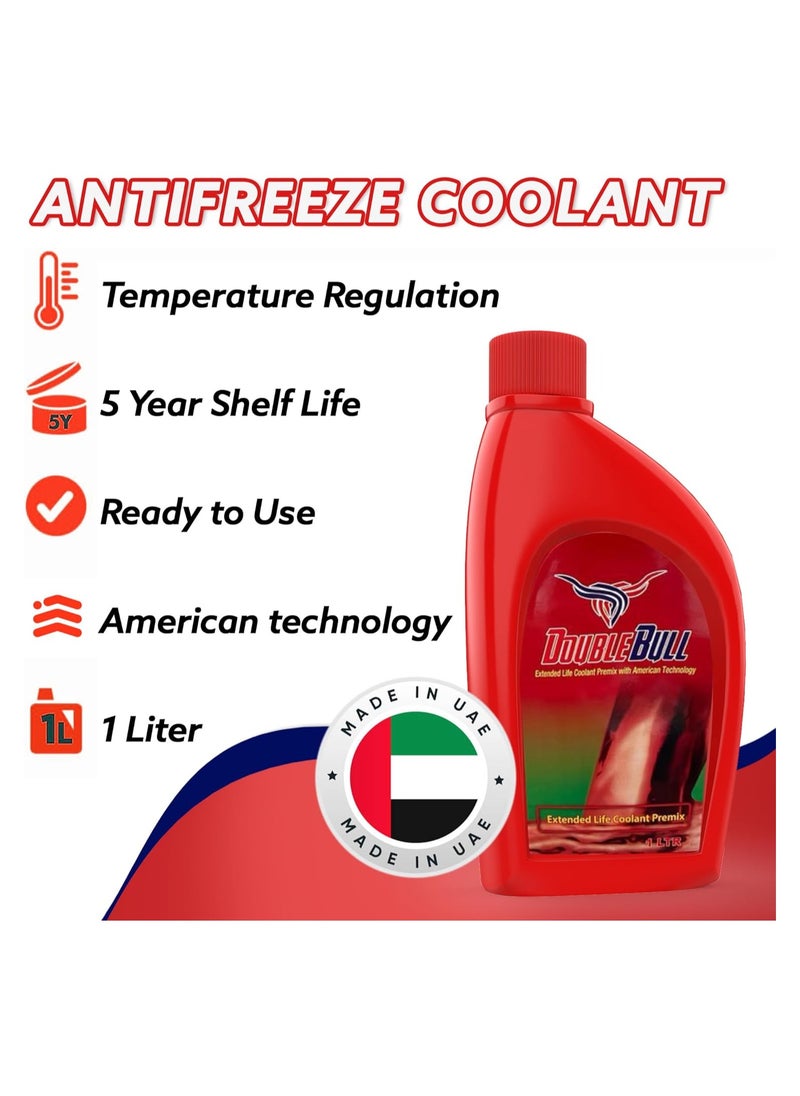Double Bull - Pack of 3 Double Bull Extended Life Coolant Premium Protection for Your GCC Car - Image 1
