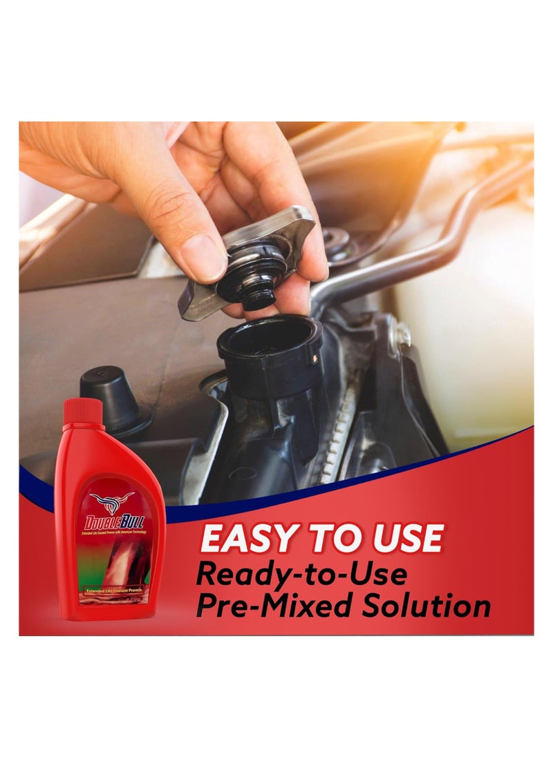 Double Bull - Pack of 3 Double Bull Extended Life Coolant Premium Protection for Your GCC Car - Image 1