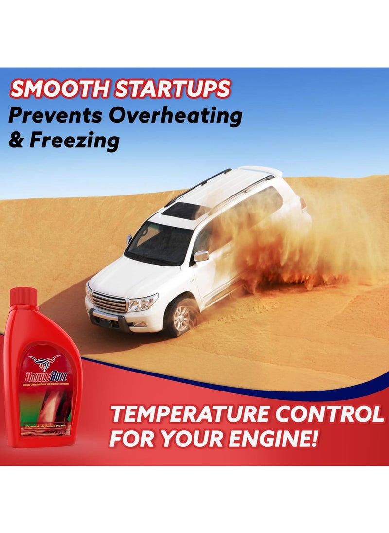 Double Bull - Pack of 3 Double Bull Extended Life Coolant Premium Protection for Your GCC Car - Image 1