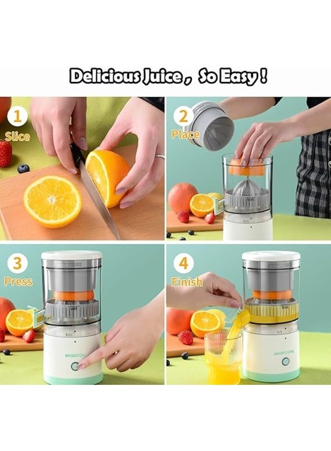 Citrus Juicer Electric Orange Lime Lemon Citric Squeezer Electric High Juice Squeezer Juicer USB Charging USB Charging Juicer Lime Lemon Orange Citric Press Wireless Portable Travel Juice Mate  - Image 5