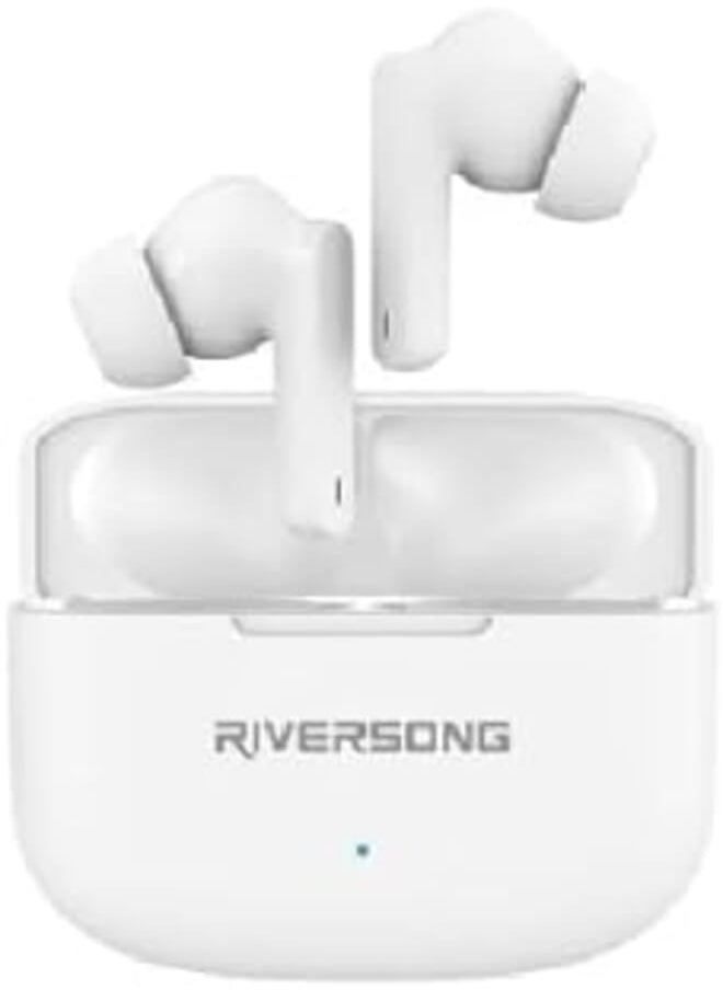 RIVERSONG - Riversong Airfly L6 TWS Earbuds - White, Wireless Headphones Headset - Image 1