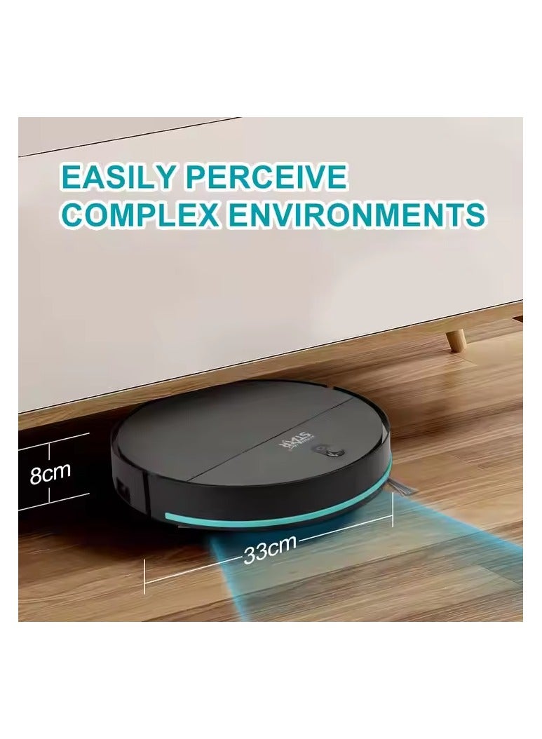 ويننج ستار WINNING STAR ST-9799 USB Household Sweeping Rechargeable Mopping Wireless Robot Vacuums Cleaners for Home  - Image 3