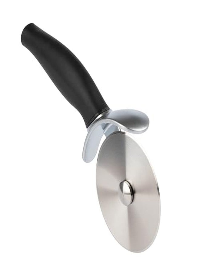 PL8 Artisan Pizza Wheel - Stainless Steel Cutting Wheel with Cast Zinc Frame and Integrated Oven Rack Hook for Easy Pizza Serving - Image 4