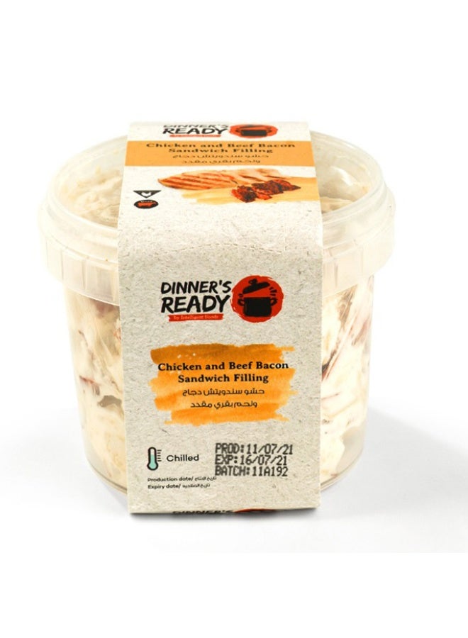 Sandwich Filling, Chicken & Beef Bacon - 300g, UAE