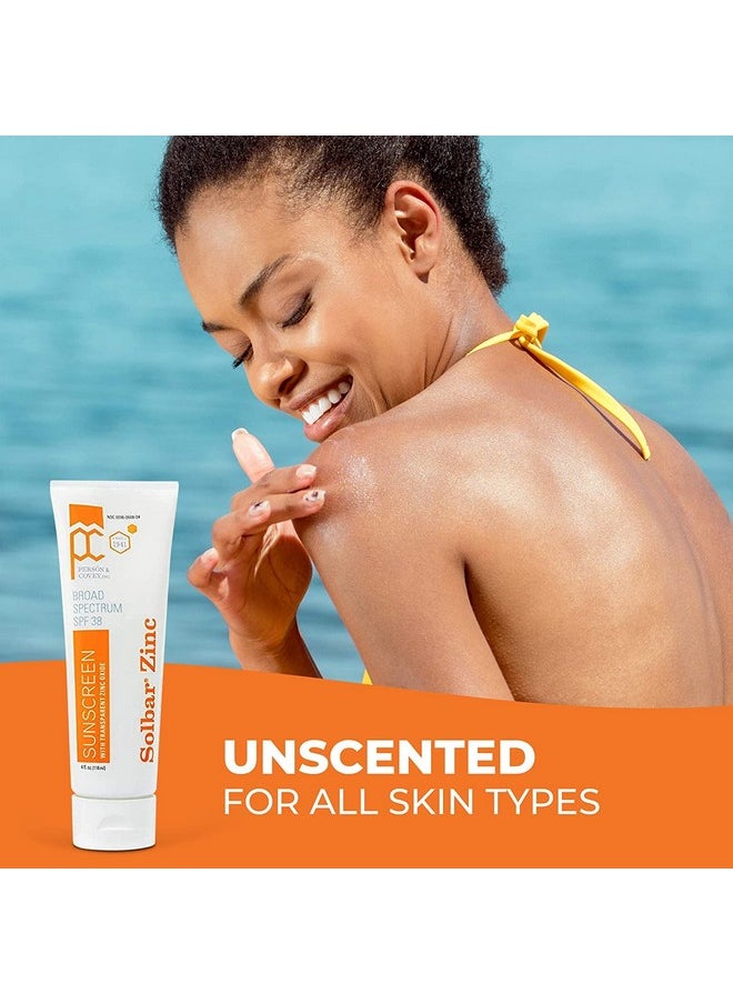 Solbar - Zinc Sun Protection Cream Spf 38 4 Oz (Pack Of 3) - Image 1