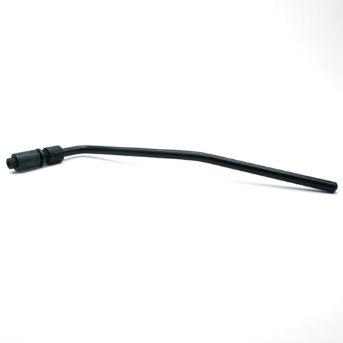 harpfeas 6mm Double Tremolo Arm, Tremolo Bar, Whammy Bar for Floyd Rose Tremolo System, Electric Guitar Replacement (Black) - Image 2