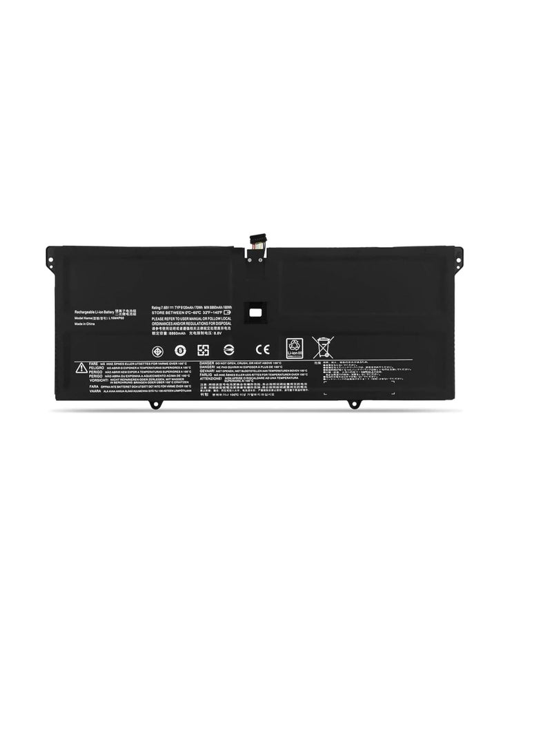 Terabyte REPLACEMENT 7.68V 70Wh/9120mAh/4-Cell L16M4P60 5B10N01565 Laptop Battery Compatible for Lenovo Yoga 920 920-13IKB 920-13IKB-80Y7 Flex Pro-13IKB Yoga 6 Pro 13IKB Series - Image 1