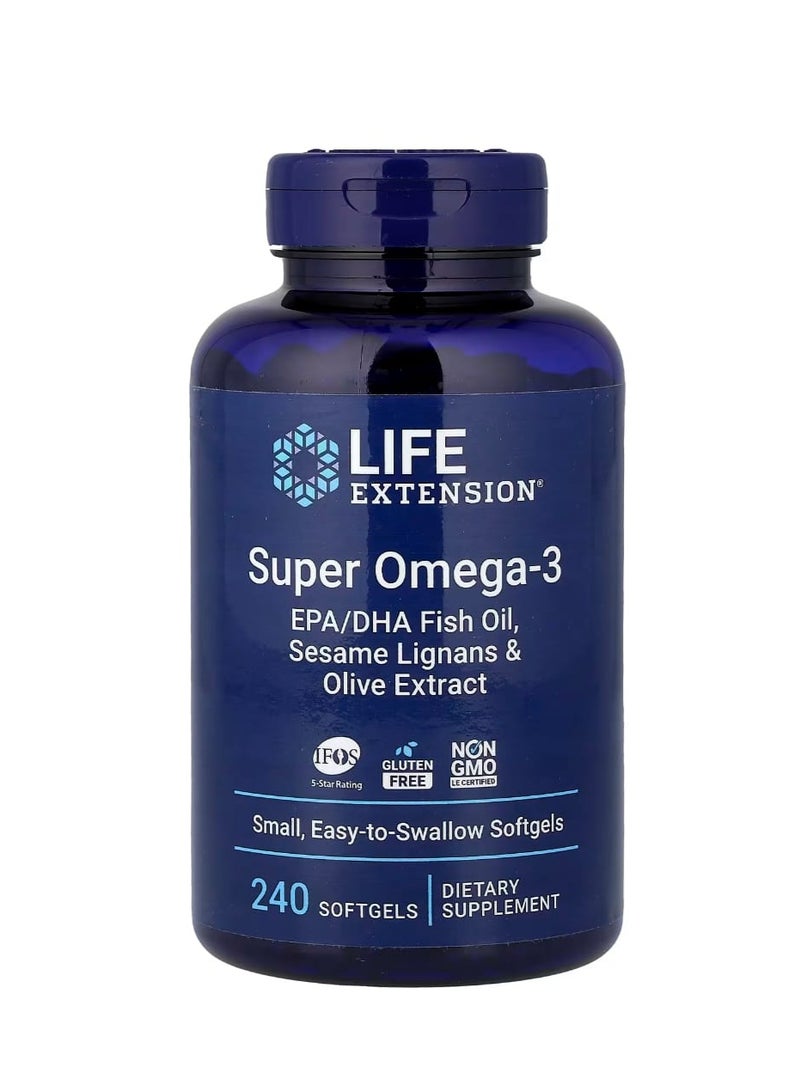 لايف إكستنشن 240 كبسولة هلامية من سوبر أوميجا 3 - Image 1