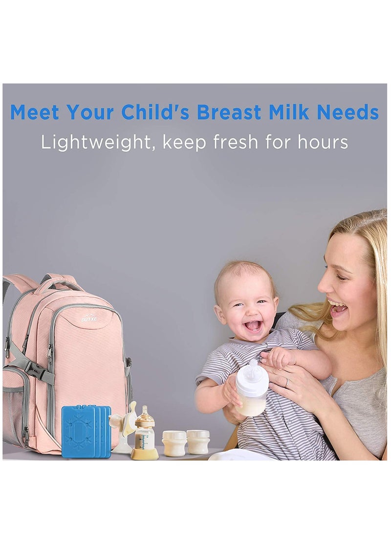 كاست ويف Ice Packs for Lunch Box - Reusable Ultra-Thin Freezer Packs - Long-Lasting Cool Packs for Coolers, Keep Food Fresh and Cold in Lunch Boxes and breastmilk Bags - Image 5