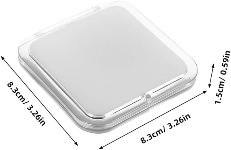 Foldable Compact Mirror with Magnification Travel Friendly Makeup Mirror Durable for Quick Touch Ups The Go for Purse and Handbag - Image 2