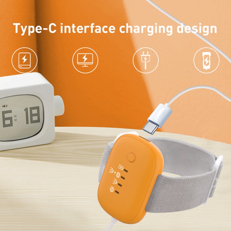 Bedwetting Alarm: White Magnetic Suction Type, Reliable Smart Chip & High Sensitivity Probe - Multiple Vibration Sound Modes, Rechargeable Lithium Battery for Toddler Potty Training, Deep Sleepers, No - Image 3