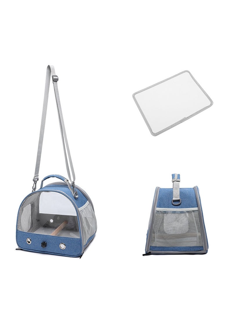 general Bird bag Parrot Xuanwu flower branch mouse travel portable shoulder rabbit bag carry messenger bag pet go portable bag - Image 3