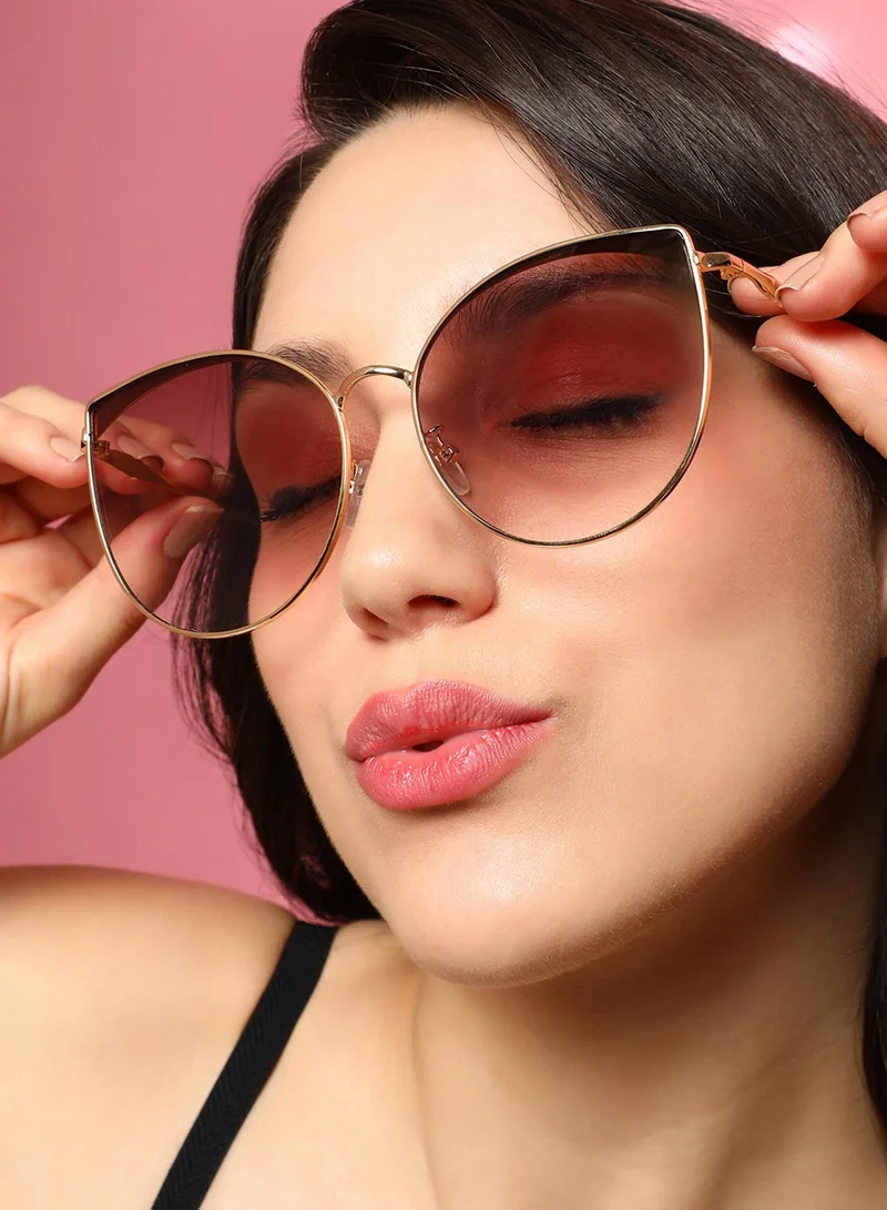 Haute Sauce The Classic Gradient Cateye Sunglasses