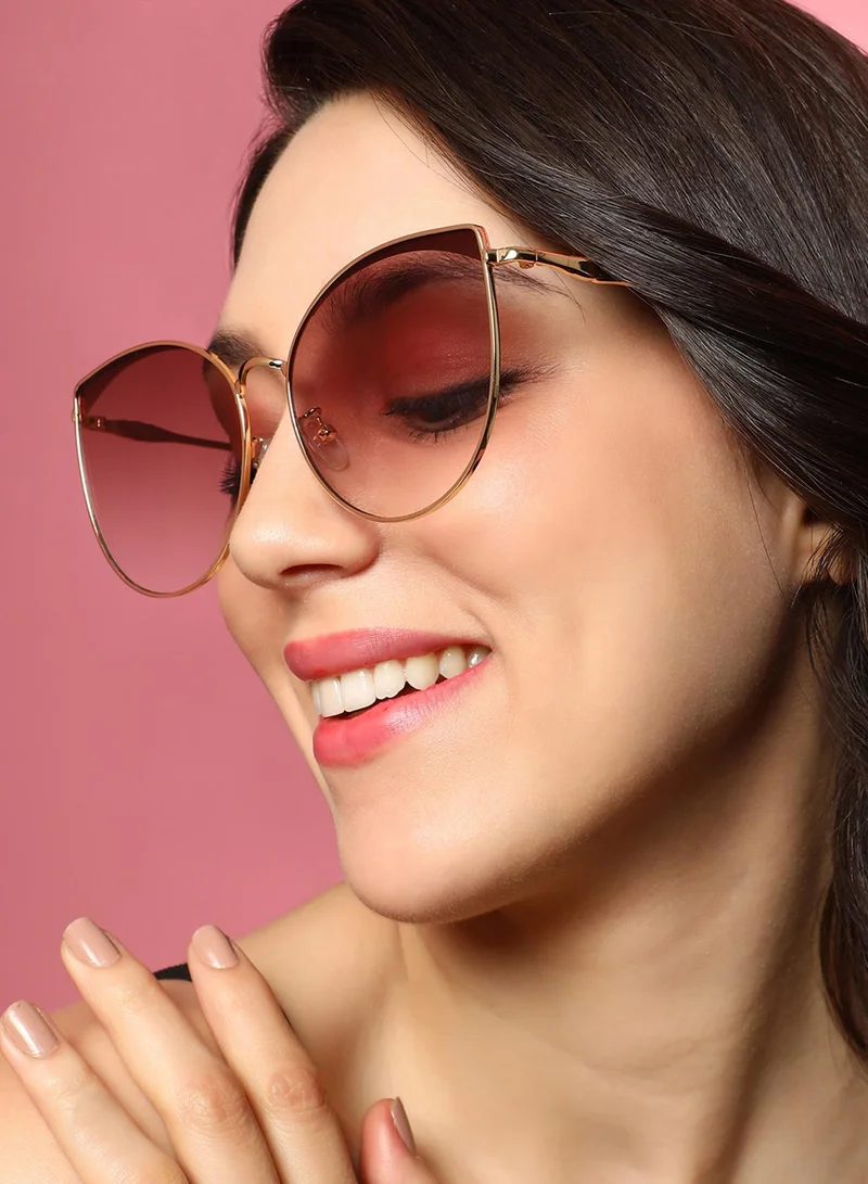 Haute Sauce The Classic Gradient Cateye Sunglasses