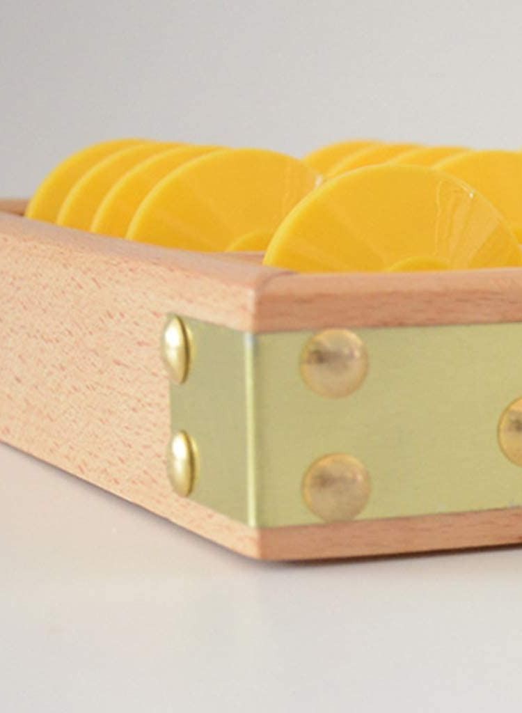 7 Column Non-Slip Hanging Wooden Abacus Chinese Soroban Educational Tool Mathmet  - Image 4