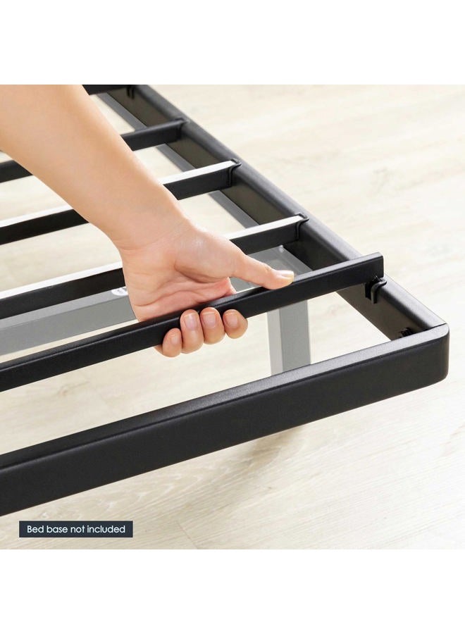 MELLOW 1.6 Inch Metal Bunkie Board Mattress Support, Bed Slat Replacement, Full - Image 3