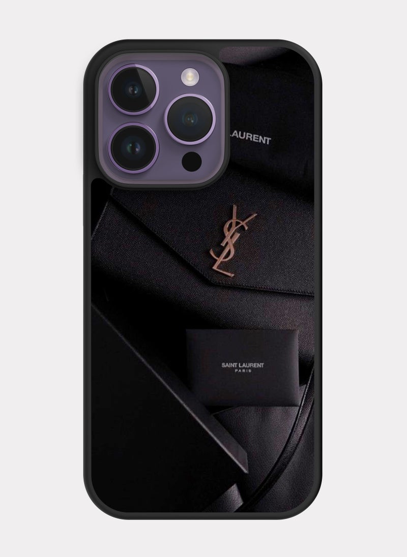 PXLAAT iPhone 14 Pro case cover Yves Saint Laurent - Image 1