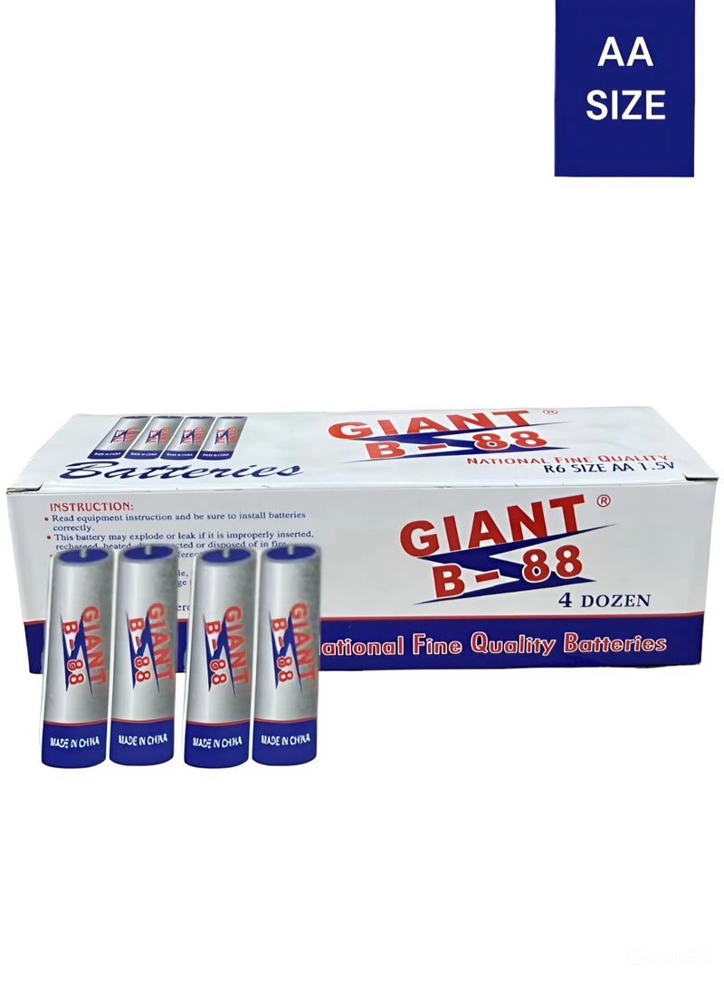 AA battery set, 48 pieces (suitable for children’s toys and wall clocks)  - Image 2