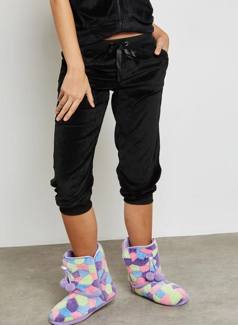 Outdoor Velvet Pyjama Set