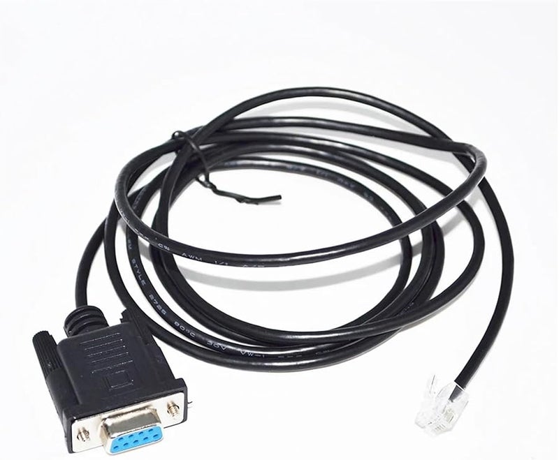 RS232 DB9 to RJ11 RJ12 Serial Console Cable 5m for LS Digital Stepping Drive DM882S DMA882S - Image 1