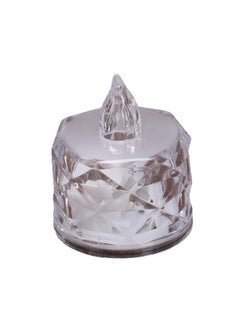 Angmei 24pcs led electronic crystal candle mini simulation transparent electronic candle light decorative love candle  - Image 3