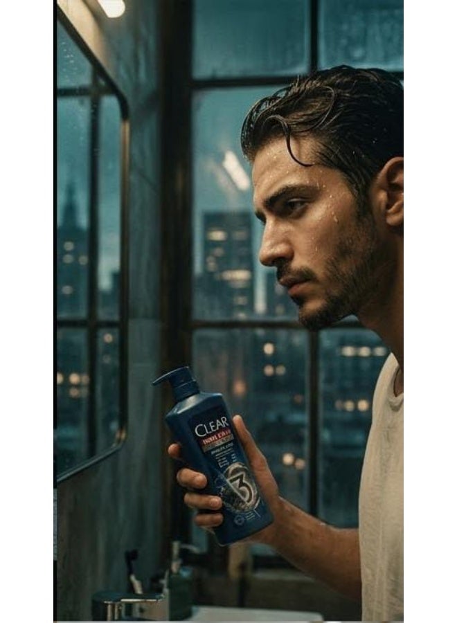 Clear Men 3 In 1 For Hair Body & Face 900 Ml (May vary package) - Image 4