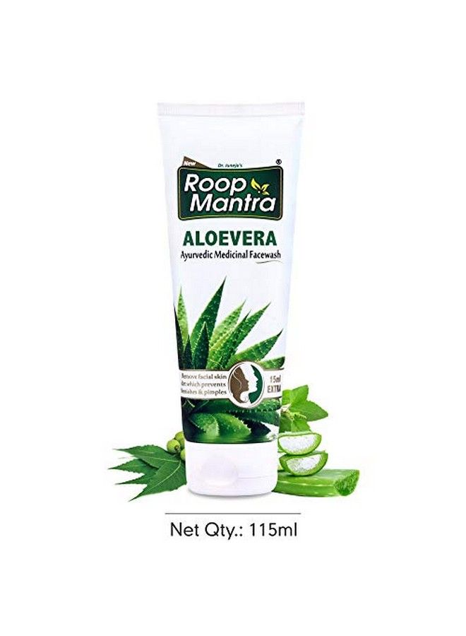 Roop Mantra Face Wash Combo (Neem Facewash 115Ml + Aloevera Facewash 115Ml) - Image 4