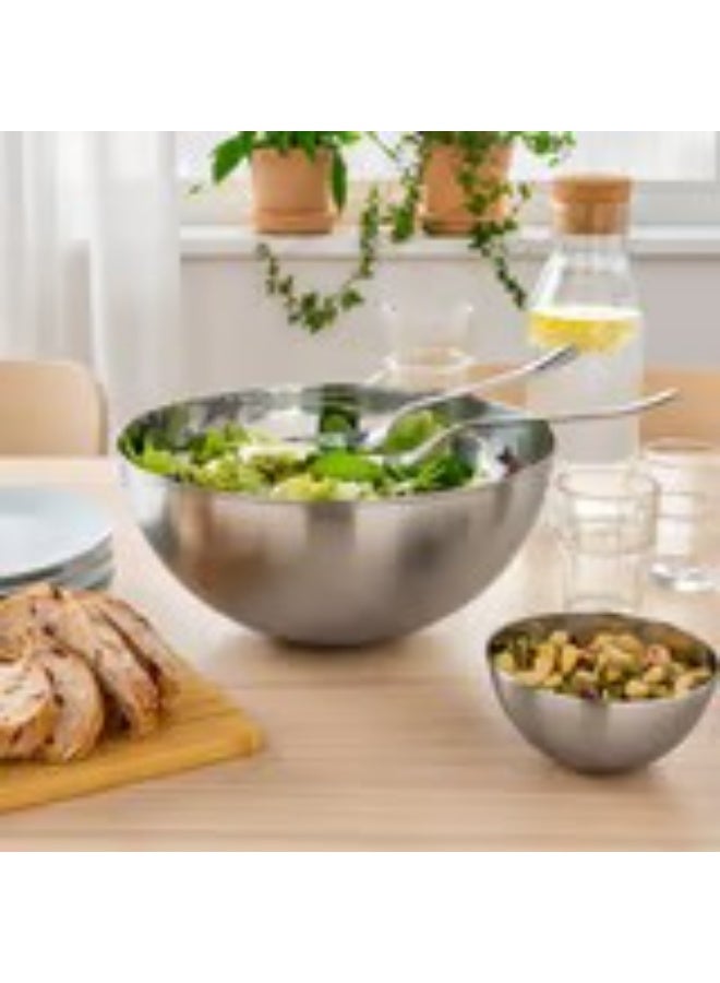 Serving bowl stainless steel 28 cm - Image 4