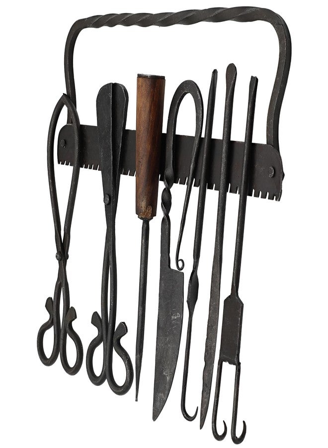 أرموري ريبليكاس مجموعة أدوات جراحية طبية من العصور الوسطى من Armory Replicas™ - مجموعة طبق الأصل من 8 قطع مع أدوات معدنية ومكونات عشبية - معدات طبية تاريخية مع حقيبة حمل - Image 1
