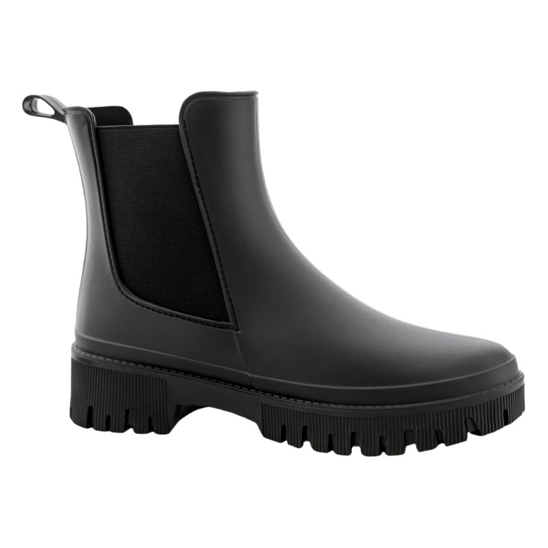 Fubotao Womenâ€™s Short Rain Boots Waterproof Chelsea Rain Boots For Ladies - Image 4
