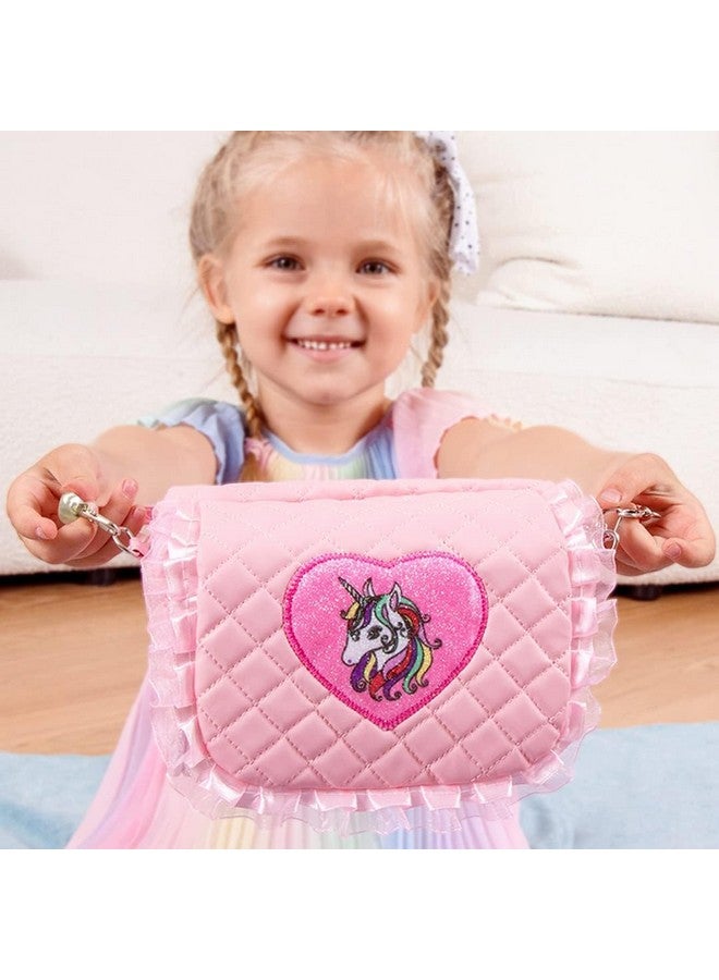 Meland Toys For Girls Toddler Girls Gift Idea For Birthday Christmas, Pretend Makeup Kit For Girls With My First Purse Toy, Makeup For Kids Age 3 6 Year Old For Pretend Play  - Image 4