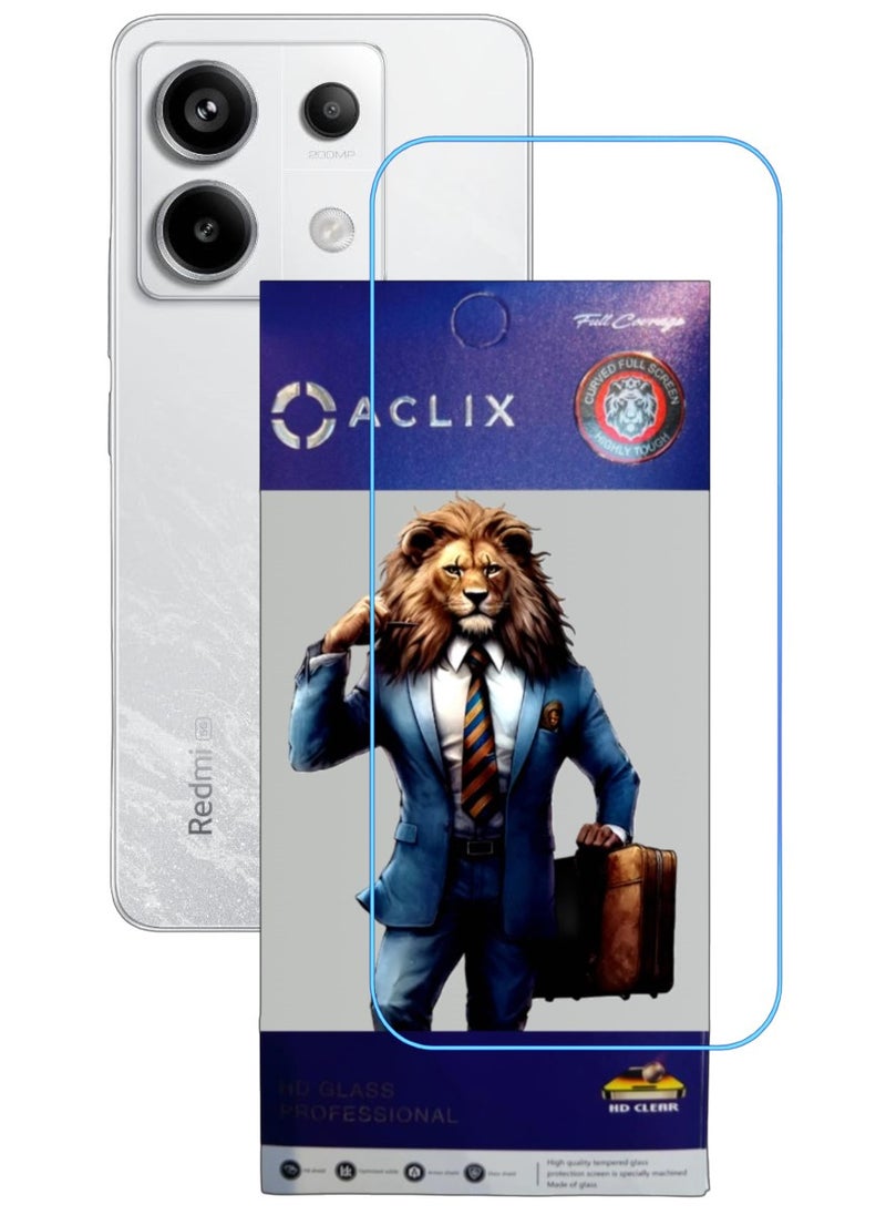 ACLIX Antistatic ESD Dustproof Premium Quality High Definition Clear Tempered Glass Screen Protector Designed For Xiaomi Redmi Note 13  Pro - Image 1