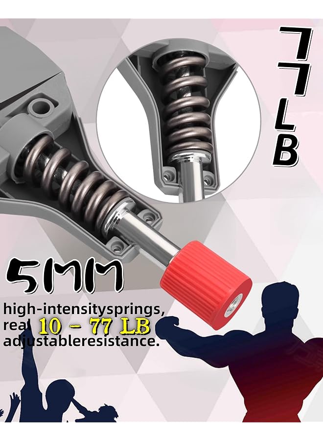 Excefore Thigh Trainer With 77 Lb Maximum Resistance Adjustable Leg And Inner Thigh Exercise Equipment Hip Shaper Pelvic Floor Strengthener Arm Slimming Trimmer - Image 2