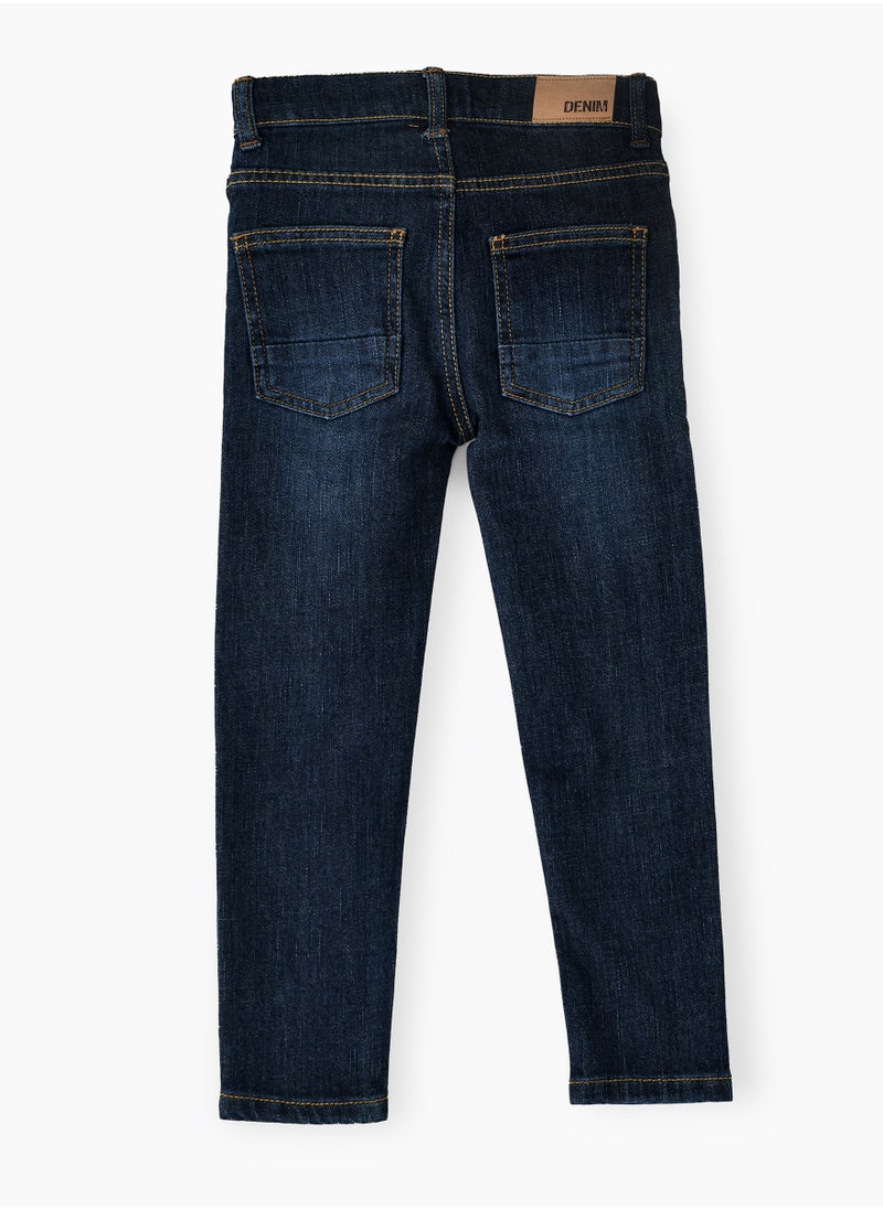 JAM Jam Boys Basic Denim Jeans, Soft and Comfortable Cotton-Blend Denim Jeans for Boys, Perfect for Everyday Wear  - Image 2