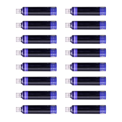 WRITECH W-1784 Cartridge Blue Ink: 16ct Blue Ink Cartridges Set Clictek Fountain Pens - Image 4