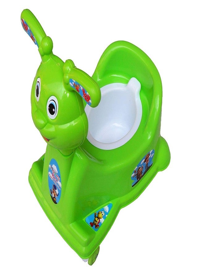 Maanit Potty Training Kit Cum Riding Bike For Kids (Green) - Image 1