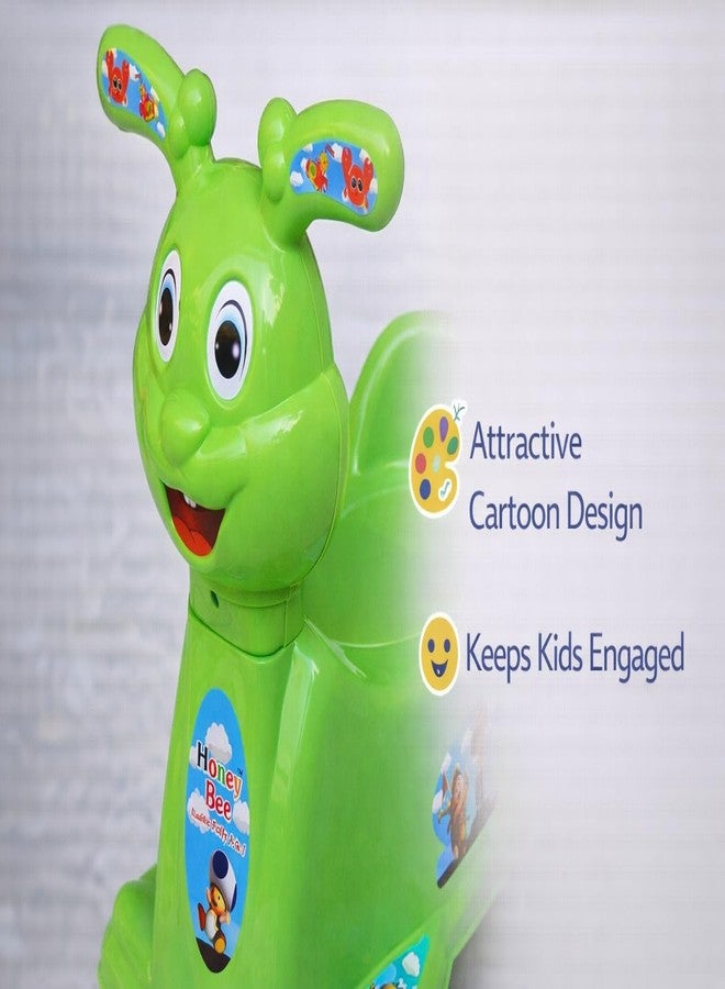 Maanit Potty Training Kit Cum Riding Bike For Kids (Green) - Image 5